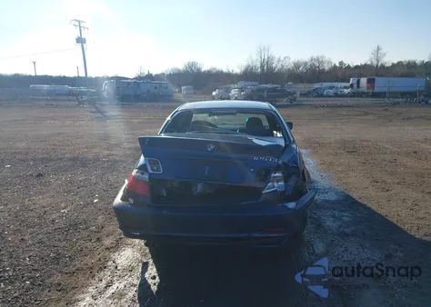 2002 BMW 325Ci из США, поврежденный, VIN WBABN33482JW51512